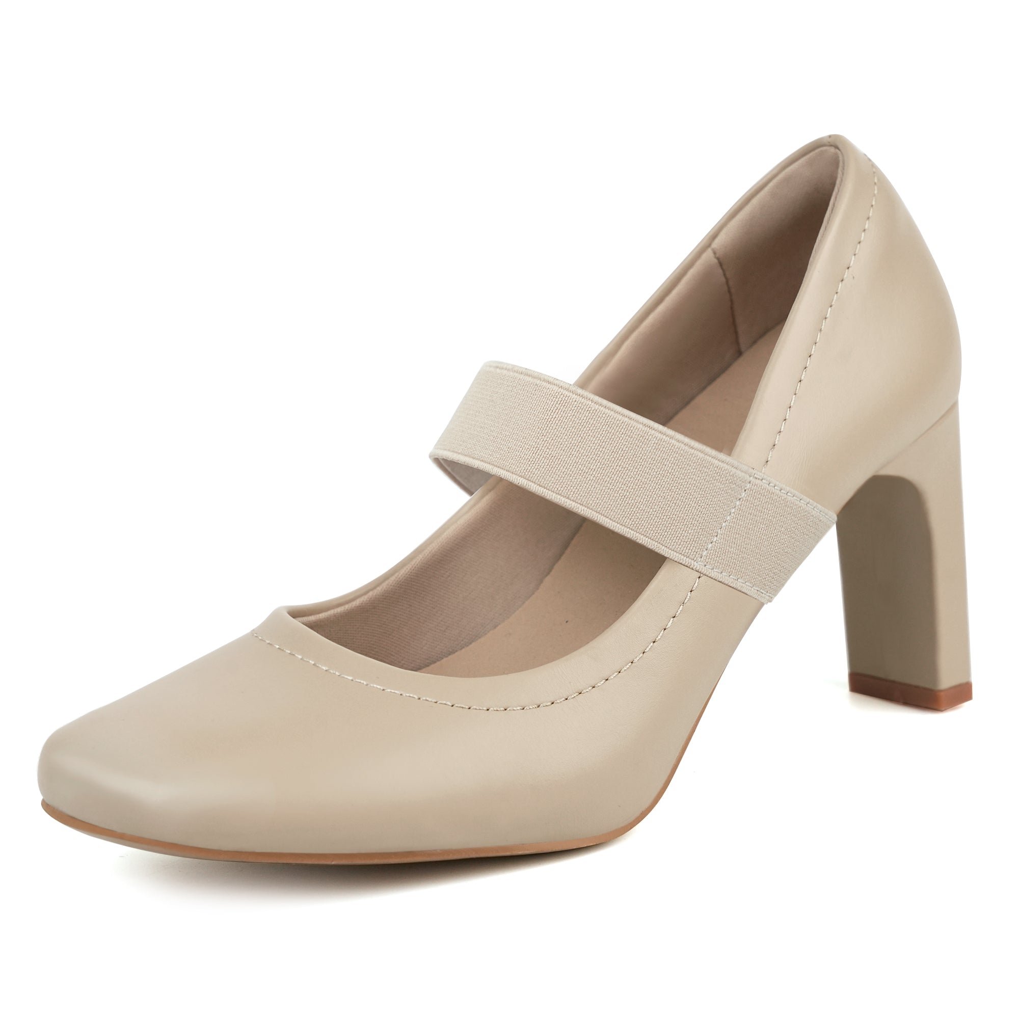 Beige Pumps Dress-Esme Beige / 8.5