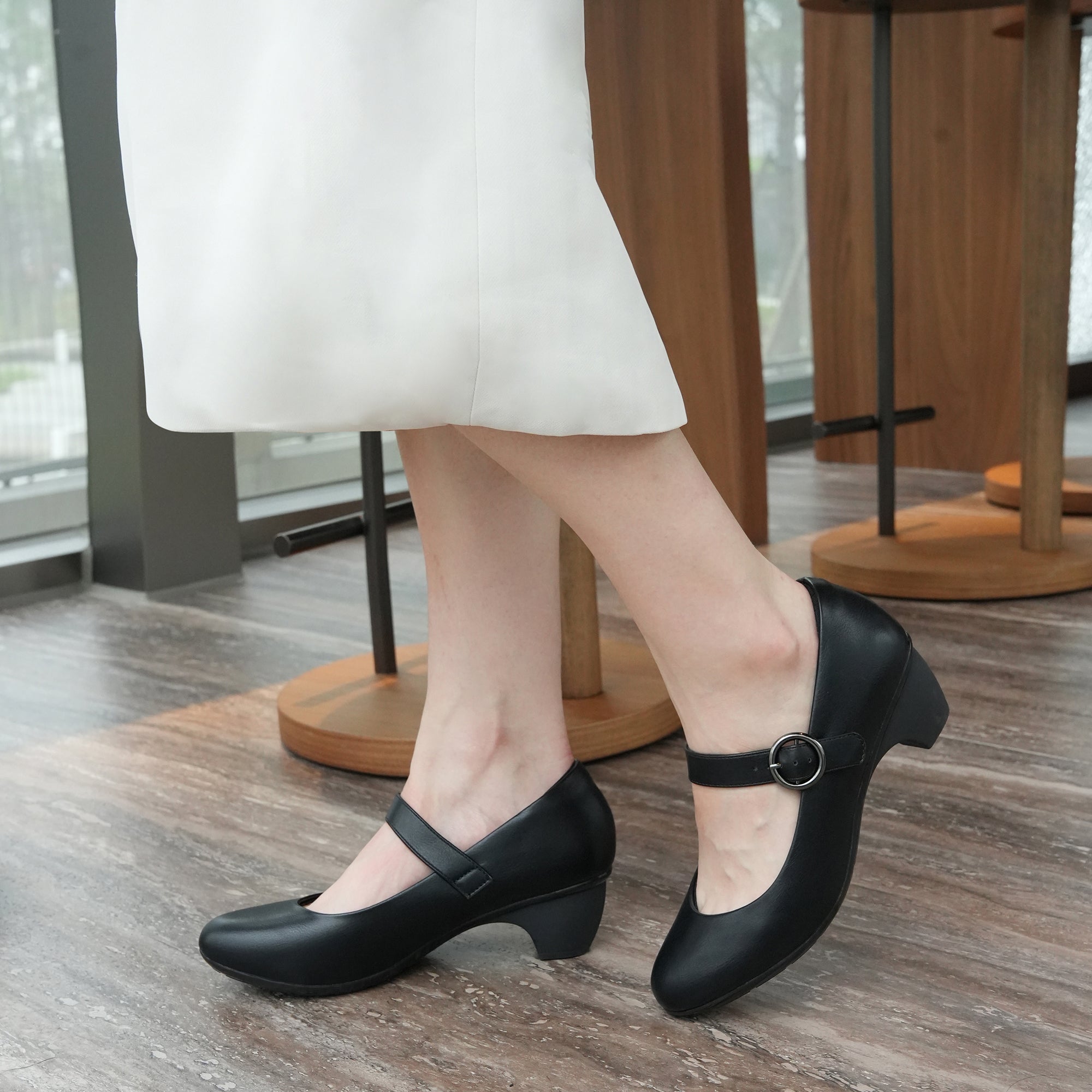 Black Pumps Dress-Alexa
