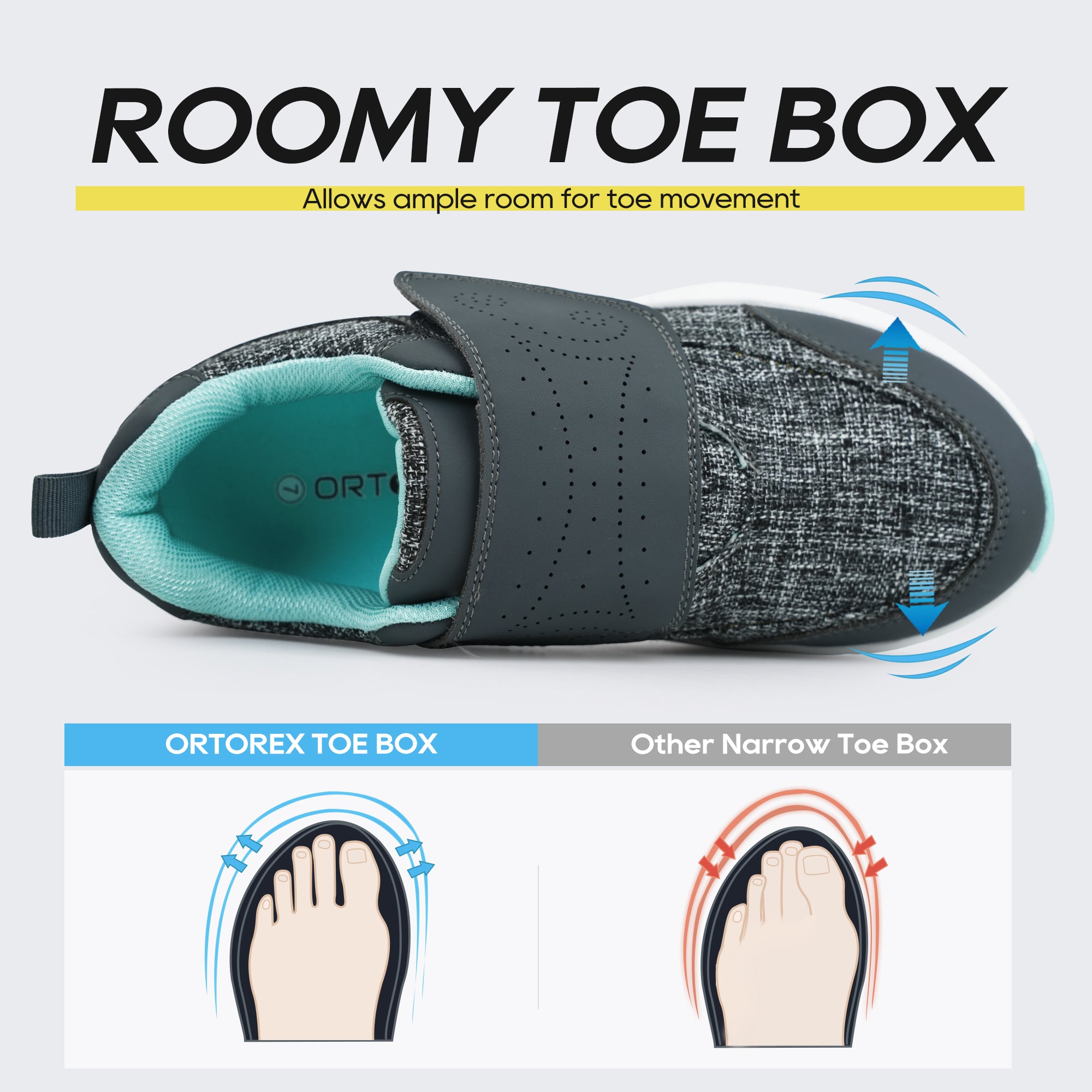 Grey Green Walking Shoes-Lyra