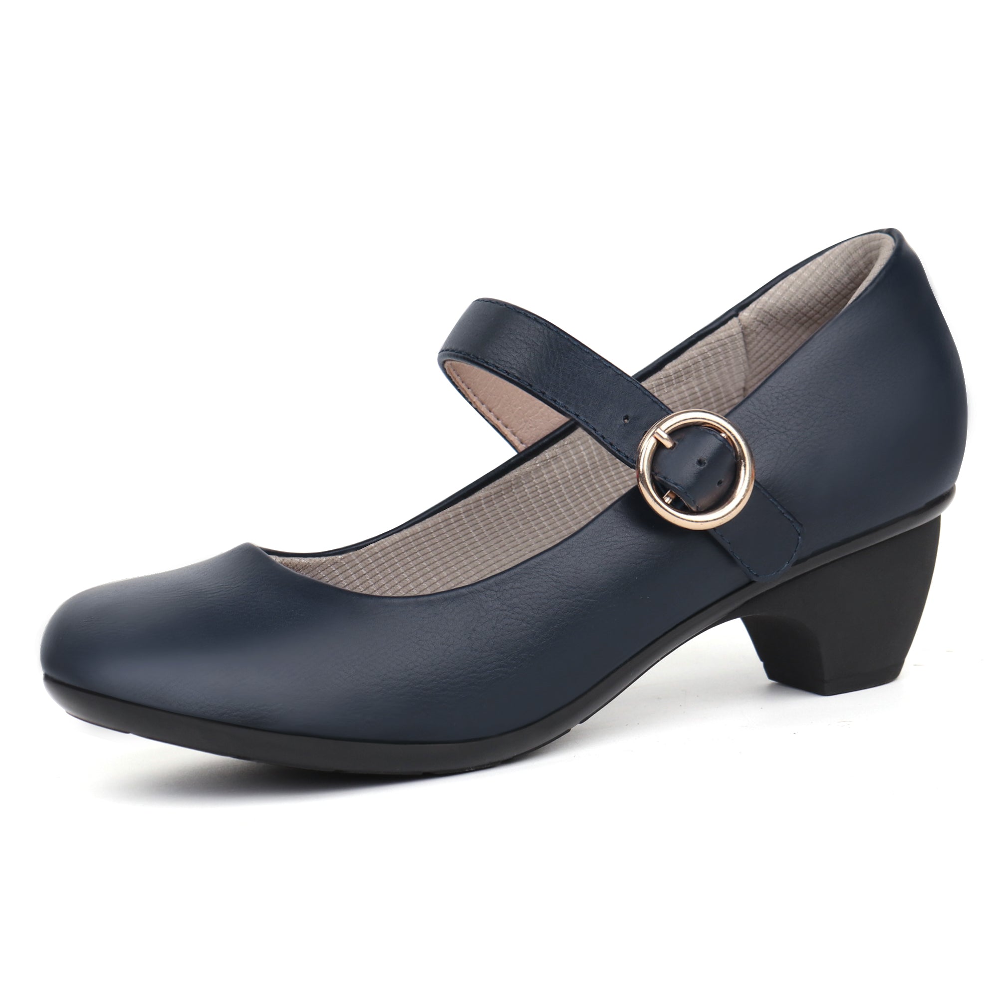 Navy Pumps Dress-Alexa