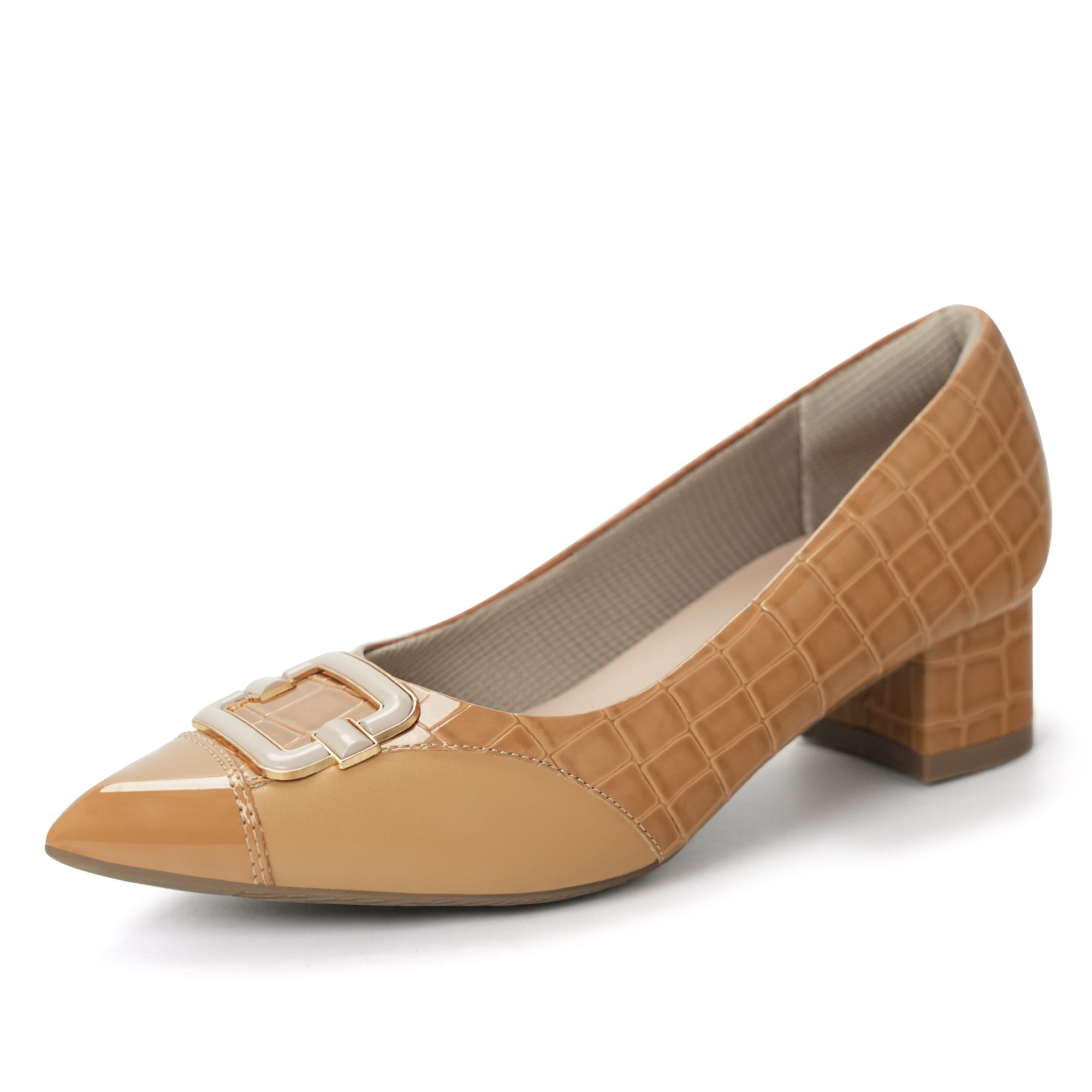 Brown Pumps Dress-Sophia