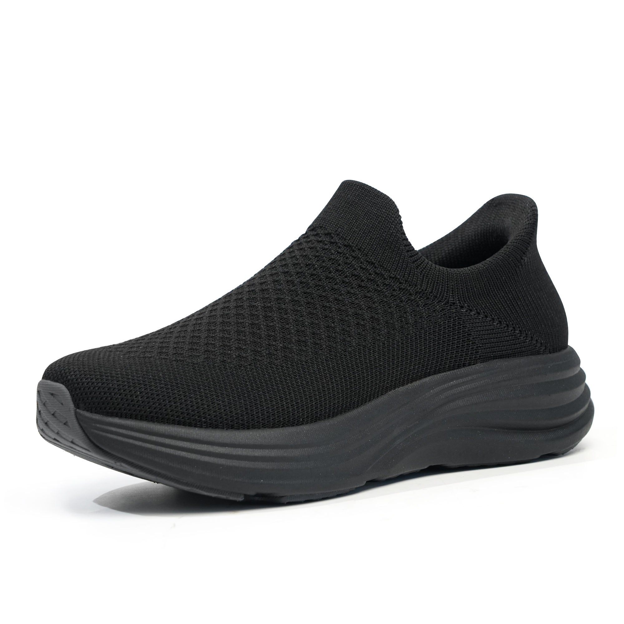 Black Walking shoes-Cara