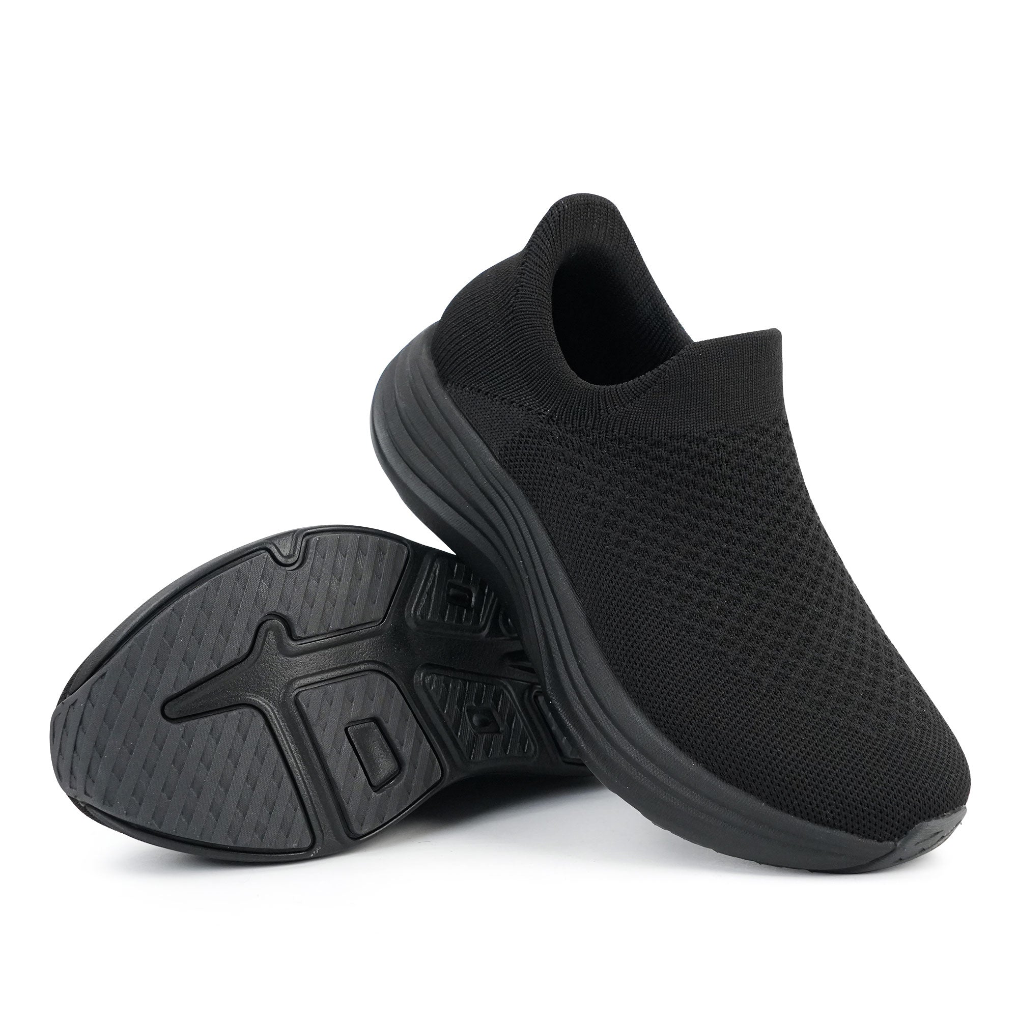 Black Walking Shoes - Cara