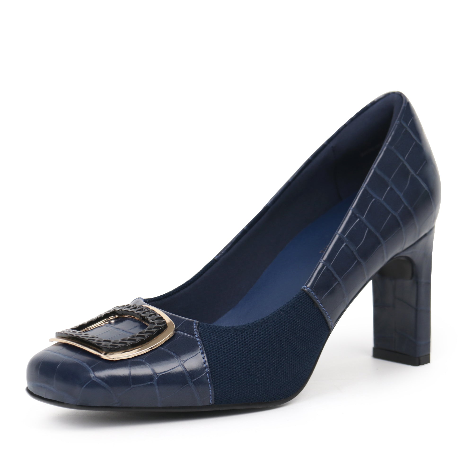 Navy Heels Dress-Bella