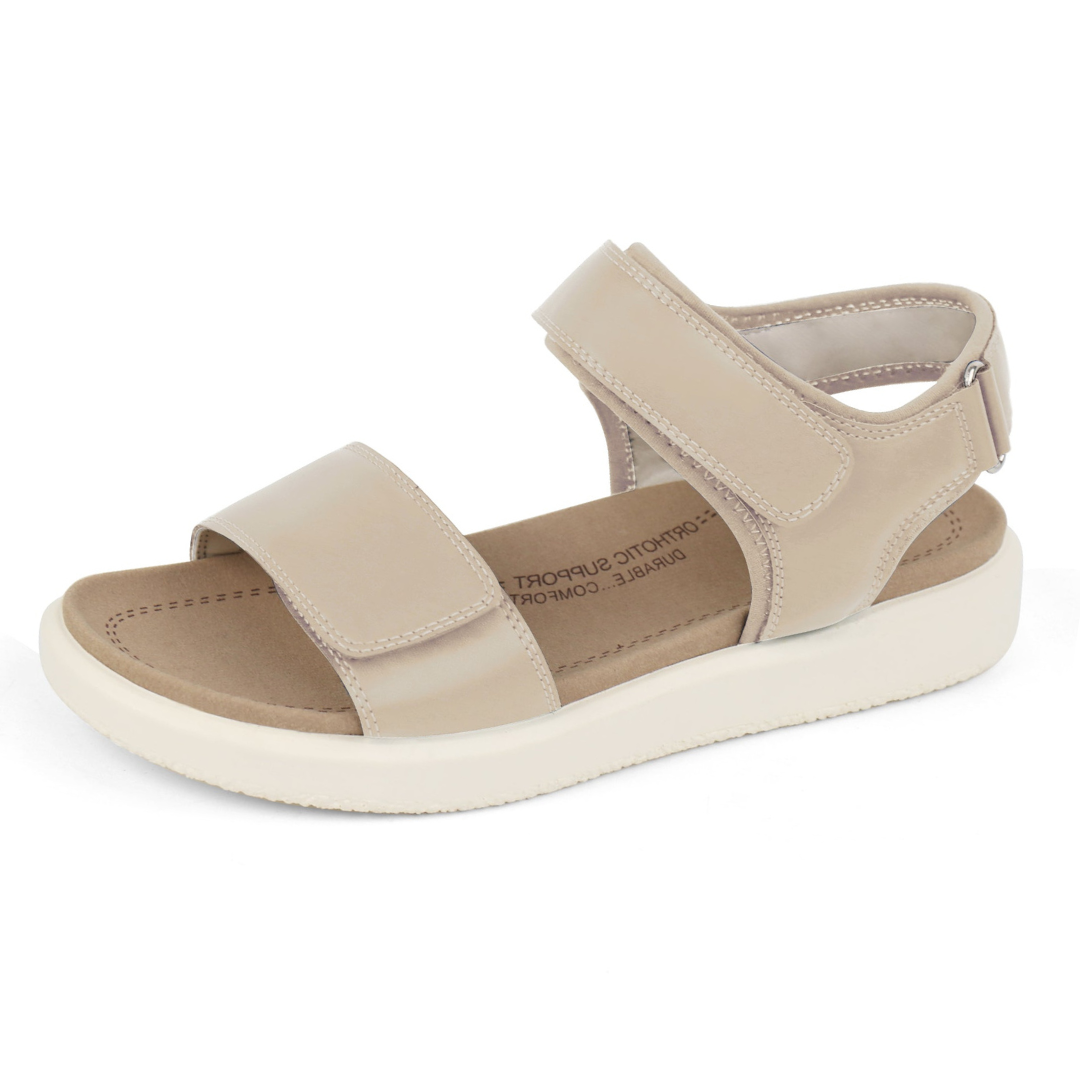 Navy Arch Support Sandals-Kelsey