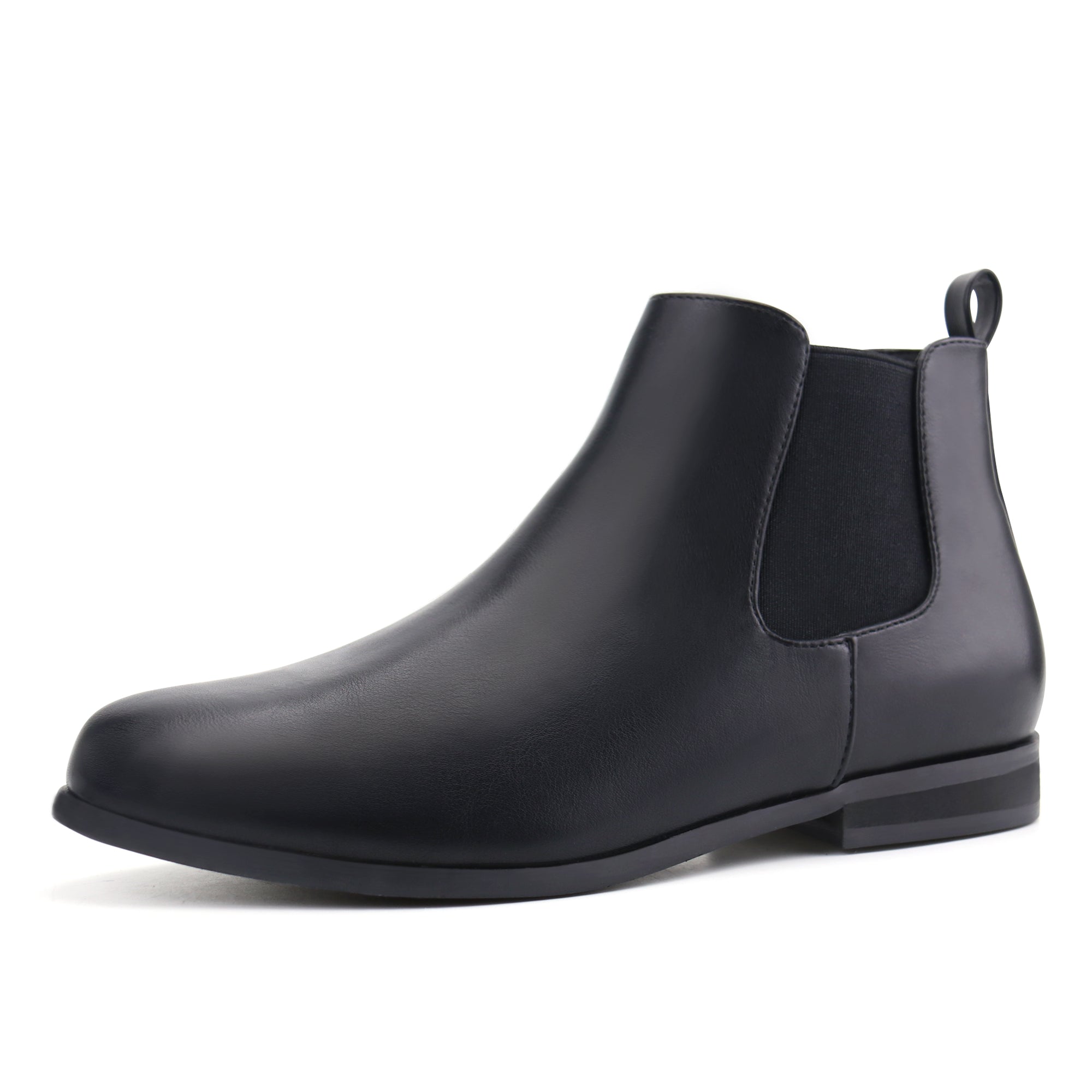 Black Chelsea Boots-Ruby