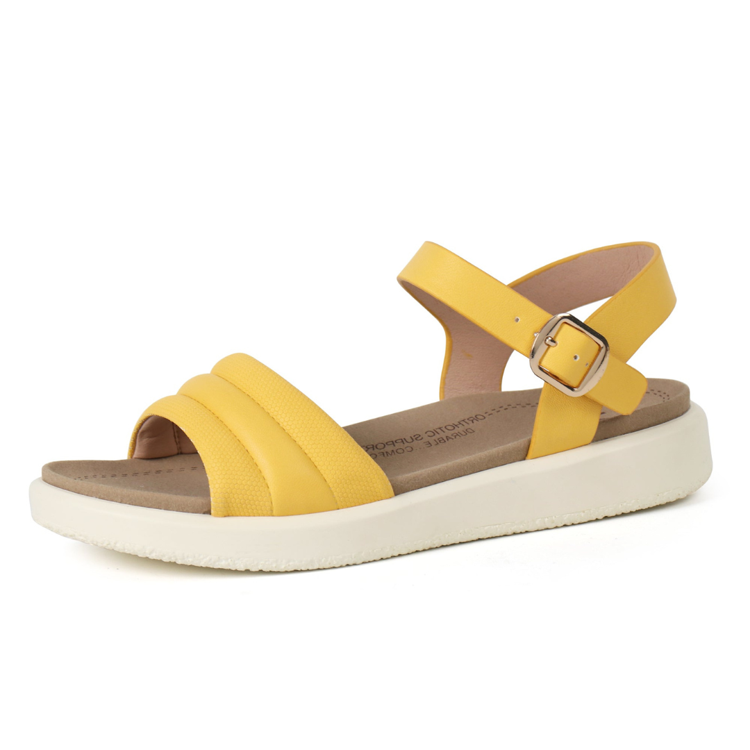 Brown Arch Support Sandals-Katie