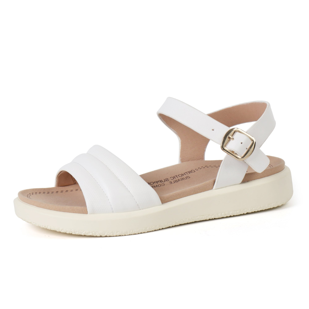 Black Arch Support Sandals-Katie