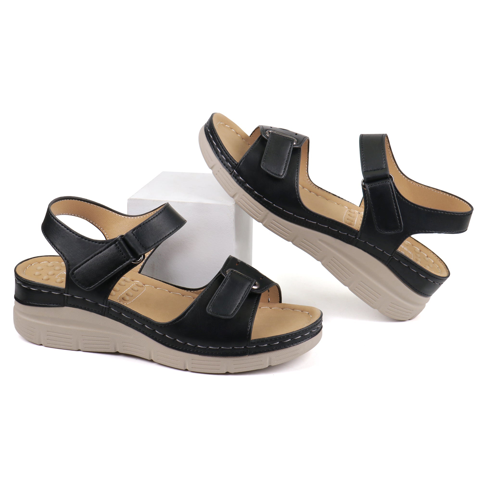 Yellow Massage Sandals-Scarlett