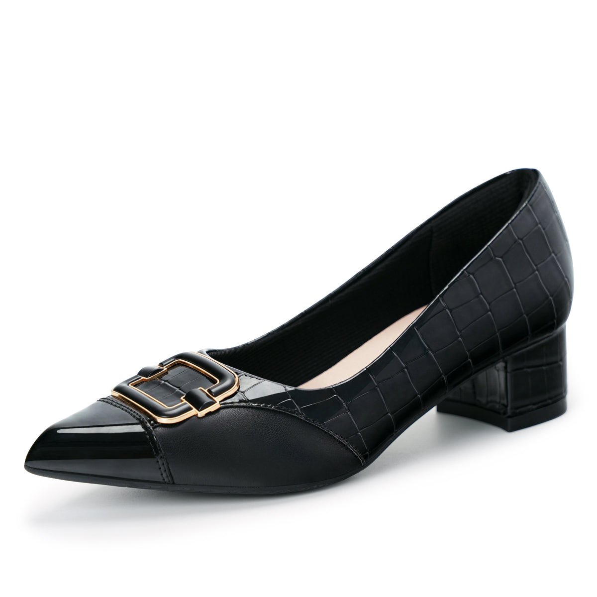 green emerald velvet dress Black Pumps Dress-Sophia