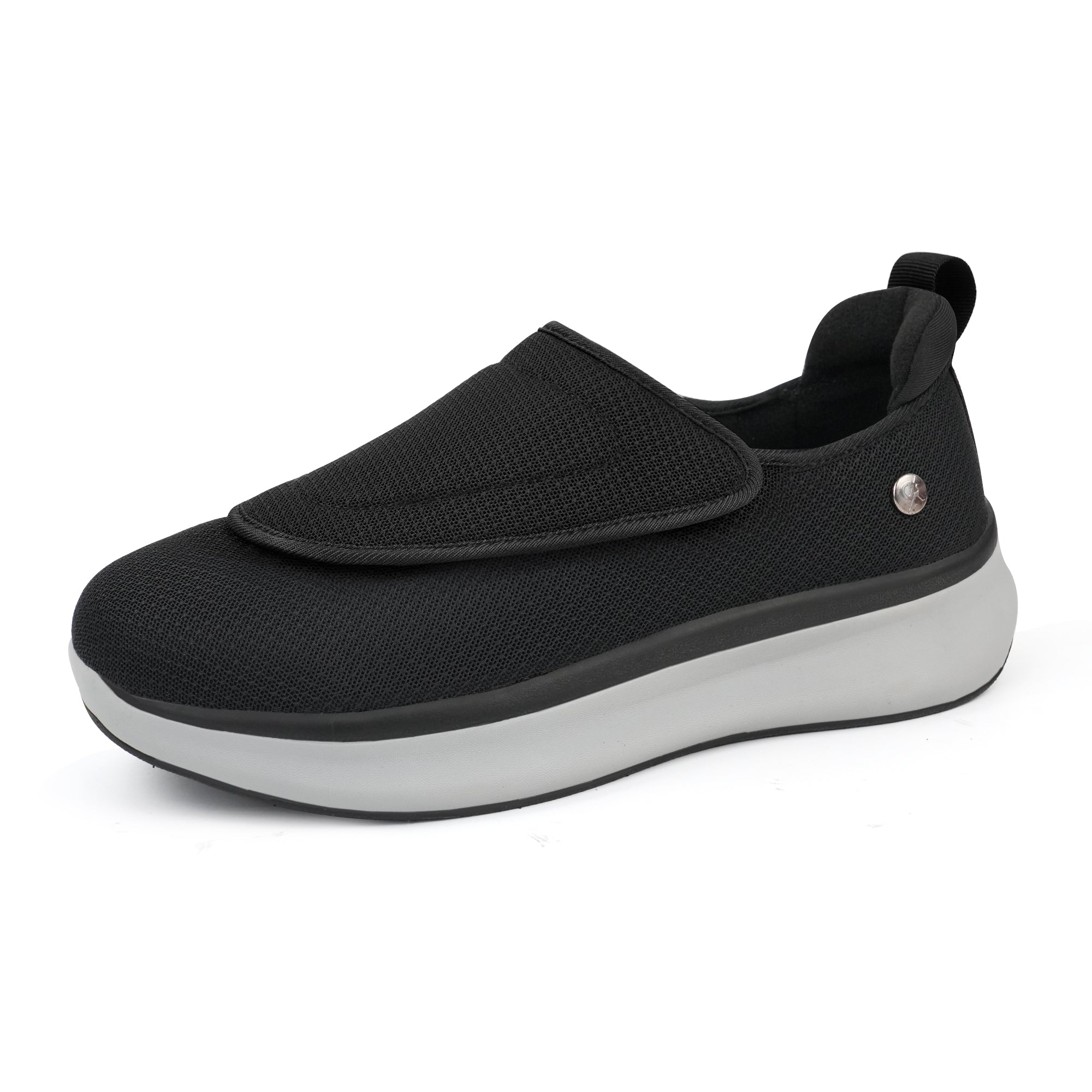 Black Walking Shoes-Hank