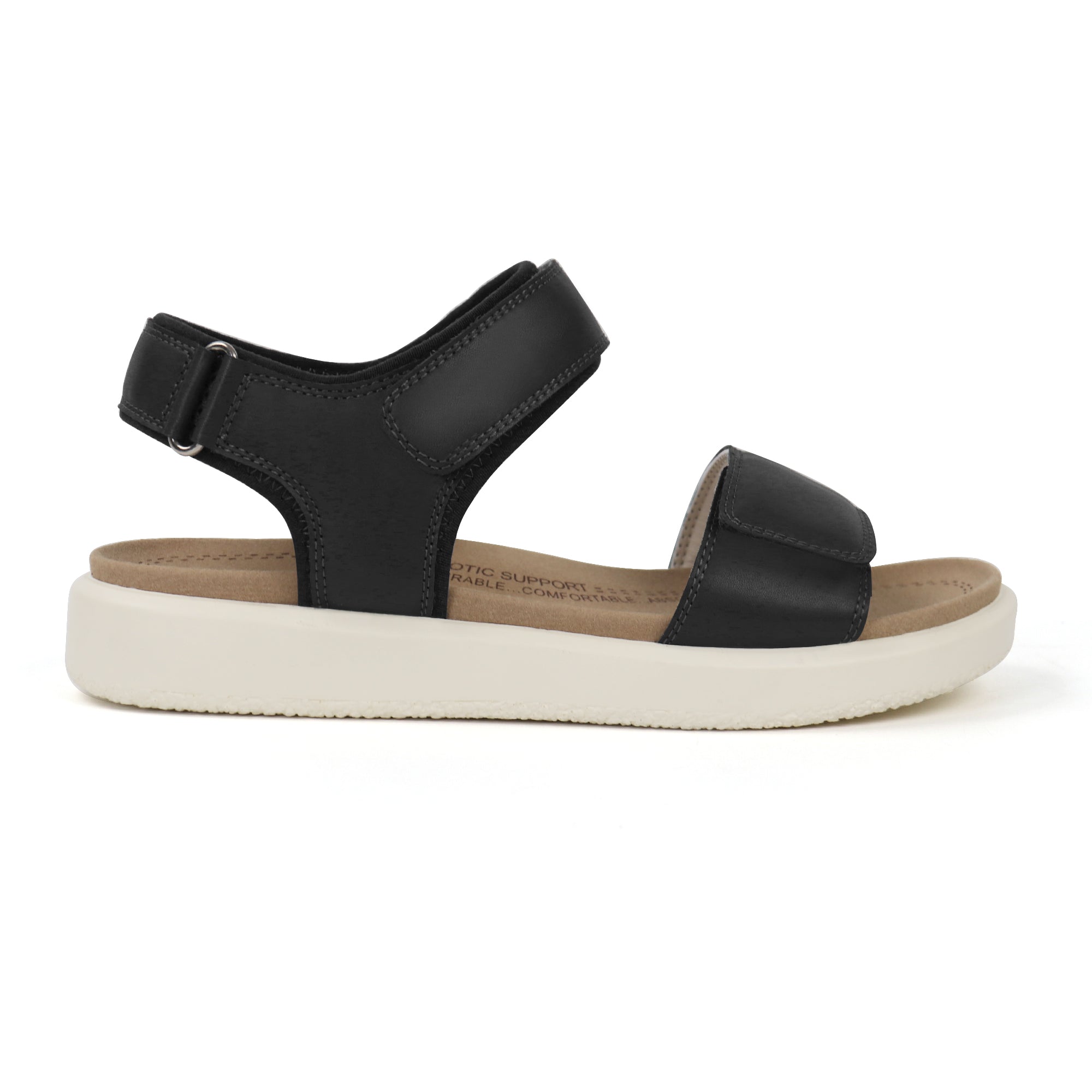 Beige Arch Support Sandals-Kelsey