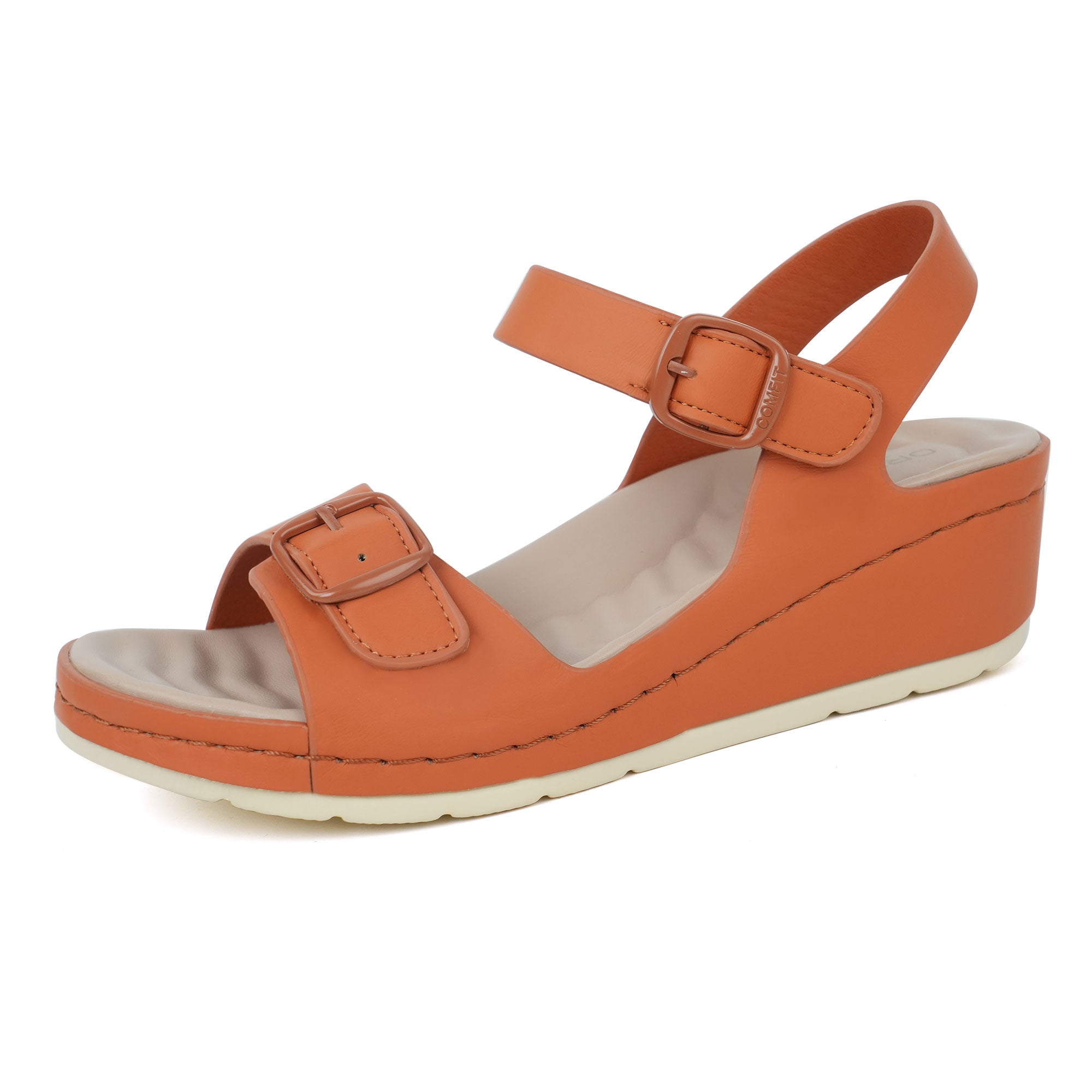 Brown Arch Support Sandals-Bree