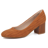 Brown Pumps Dress-Helena