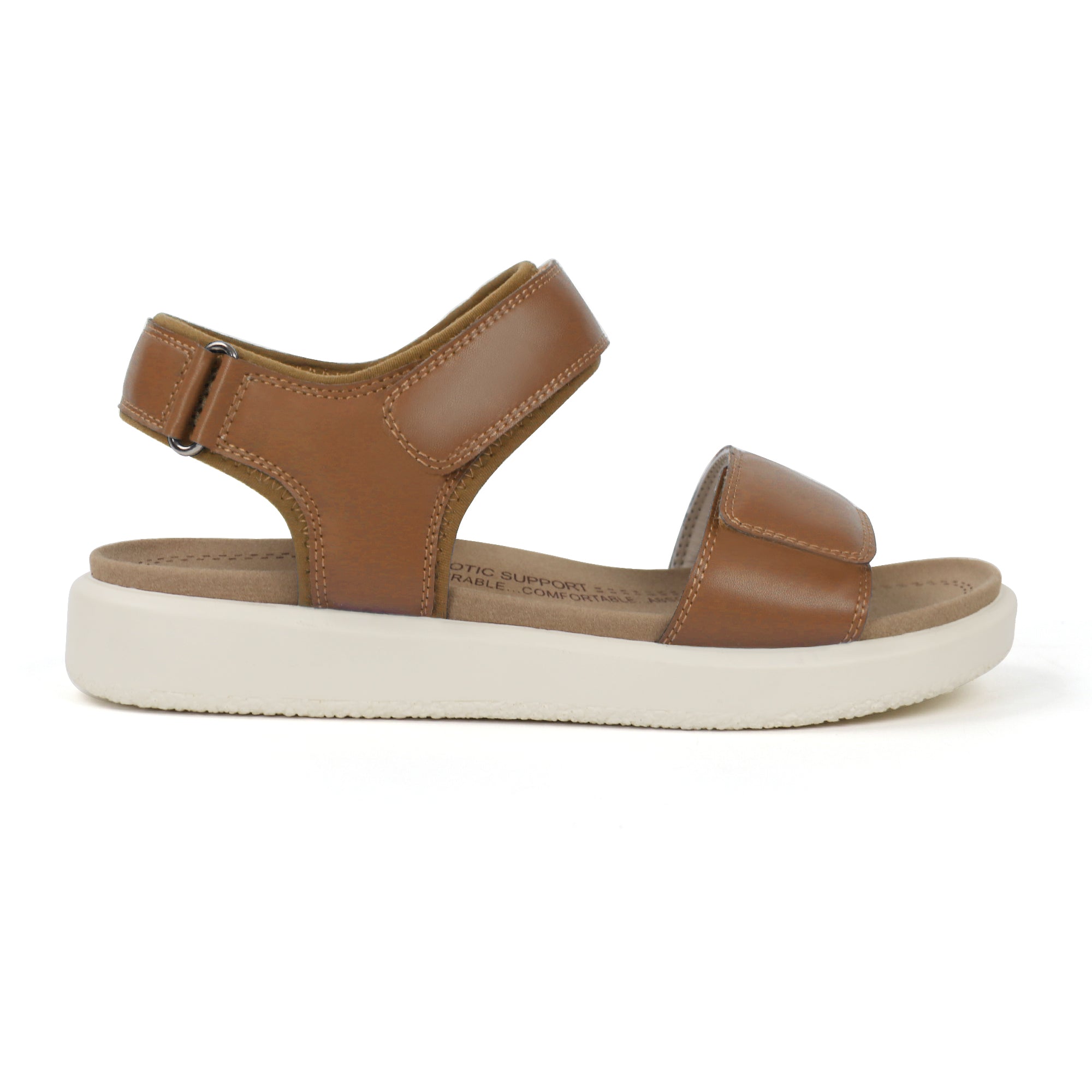 Beige Arch Support Sandals-Kelsey