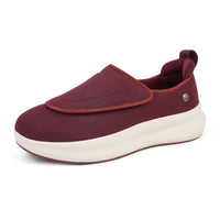 Burgundy Walking Shoes-Hank