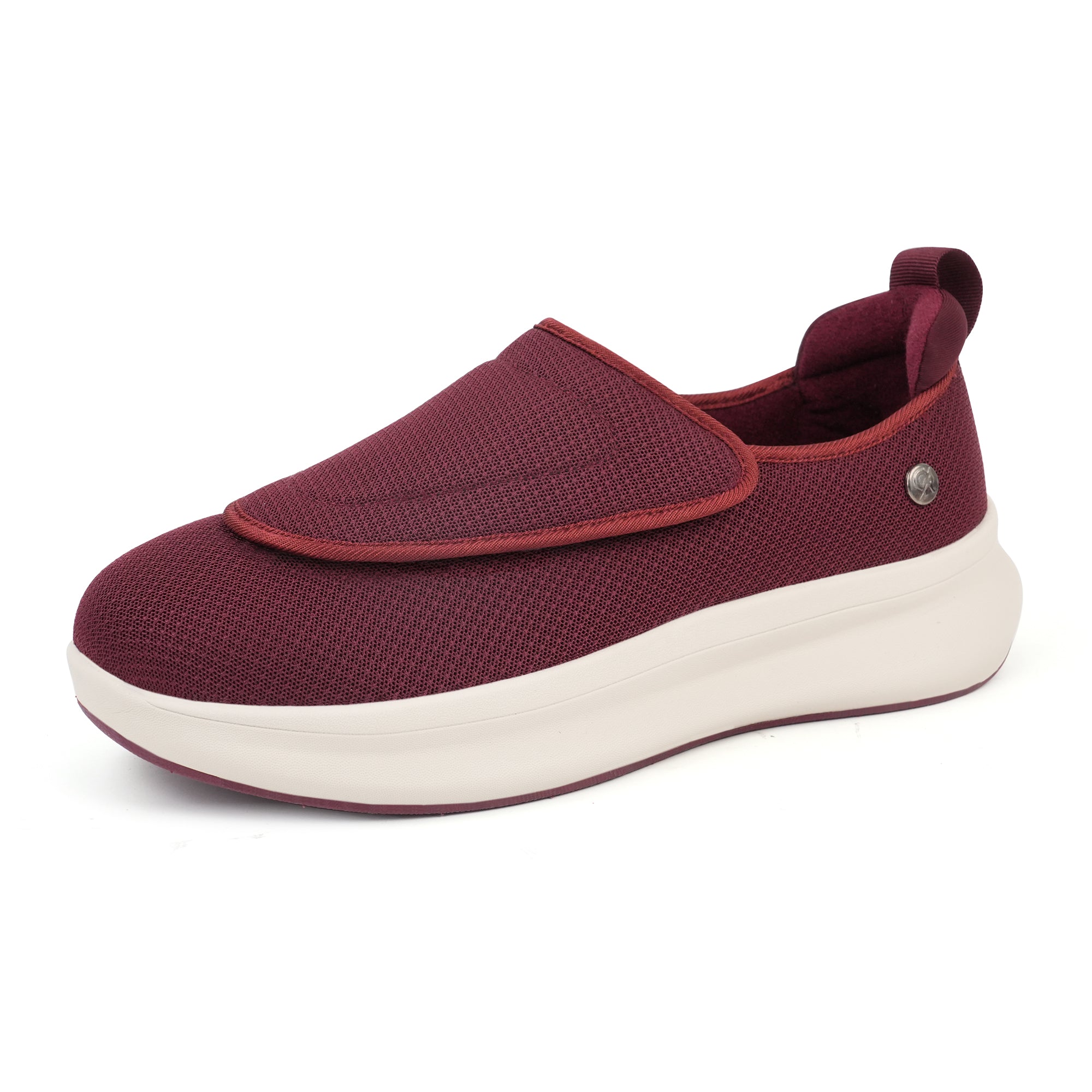 Burgundy Walking Shoes-Hank