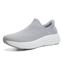 Grey Walking Shoes-Caren