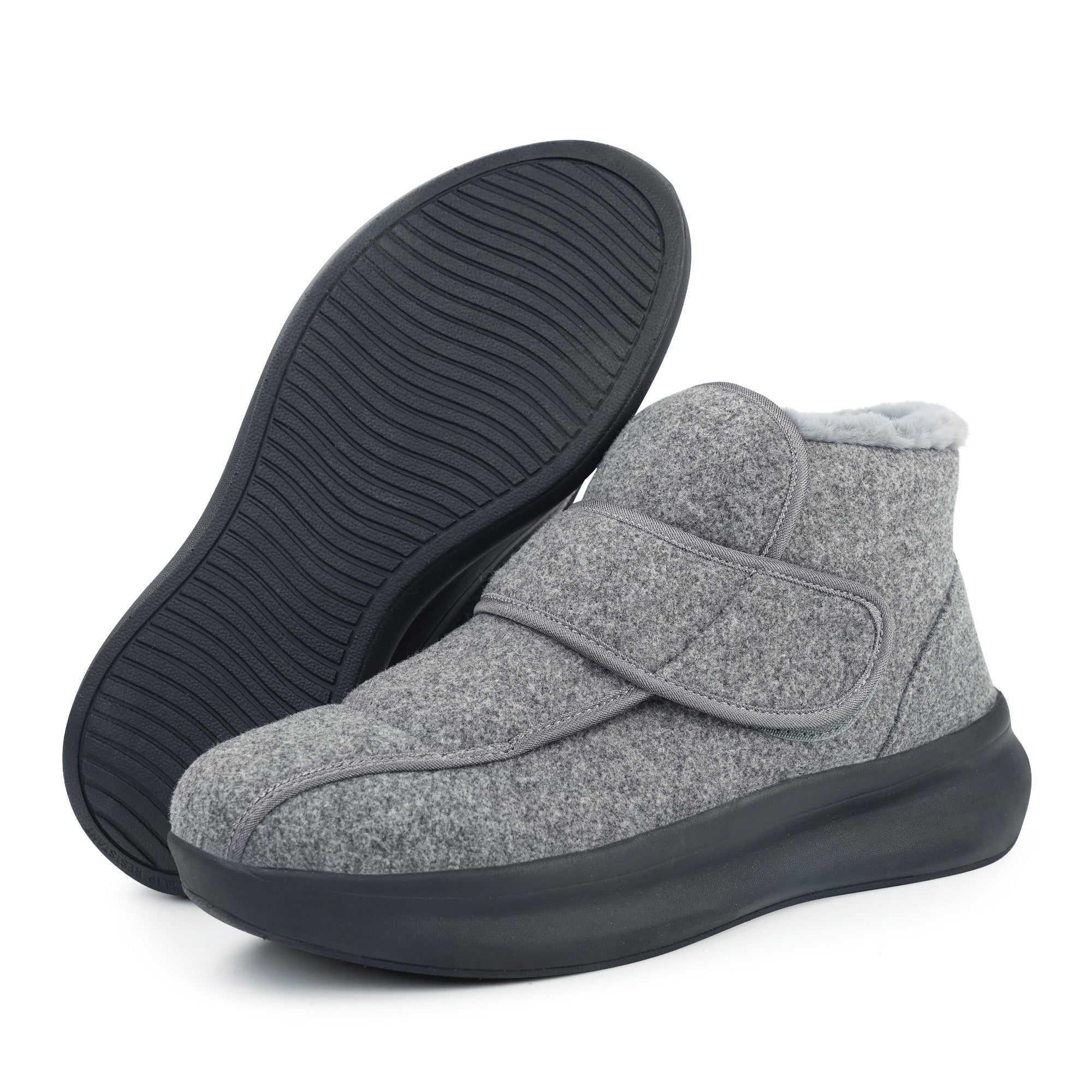 Black Walking Shoes-Nord