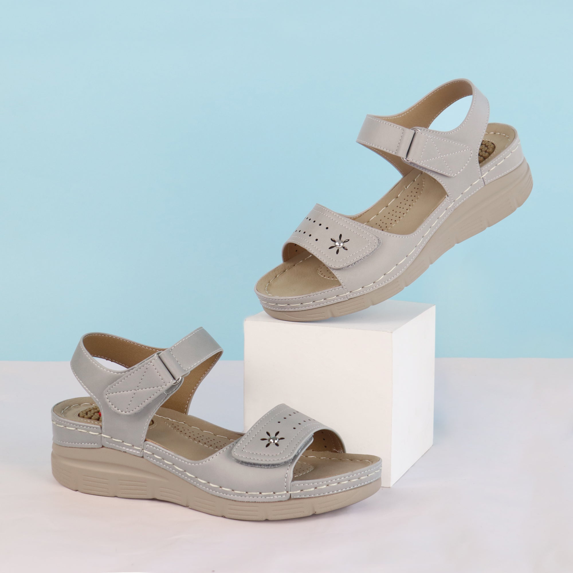 Nude Massage Sandals-Stella