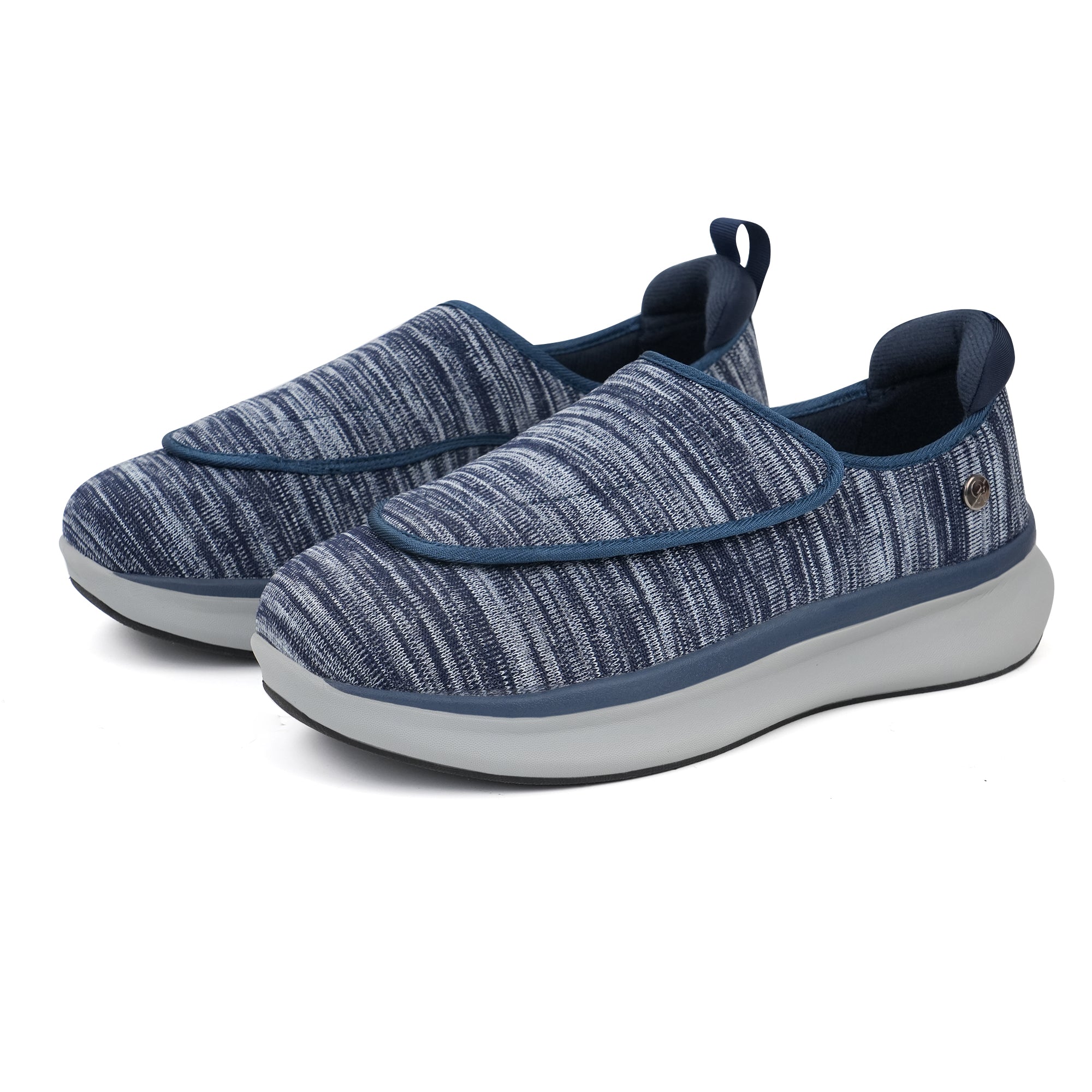 Navy Walking Shoes-Hank