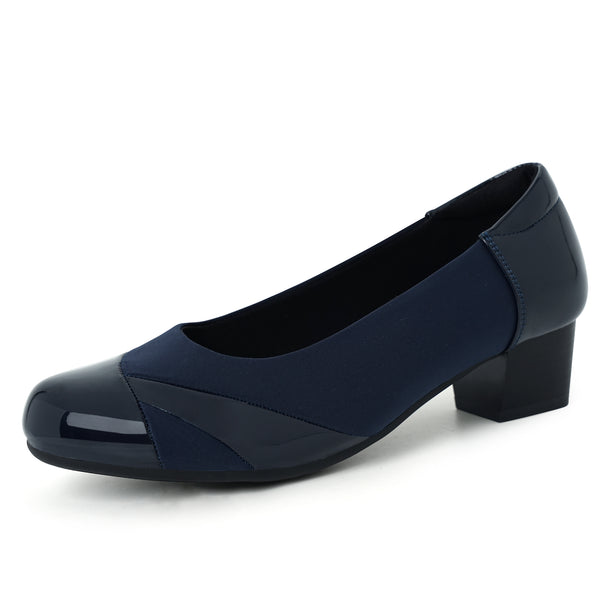 Ortho+rest Women Bunion Dress Shoes Low Heel Orthopedic Pumps Black / 5