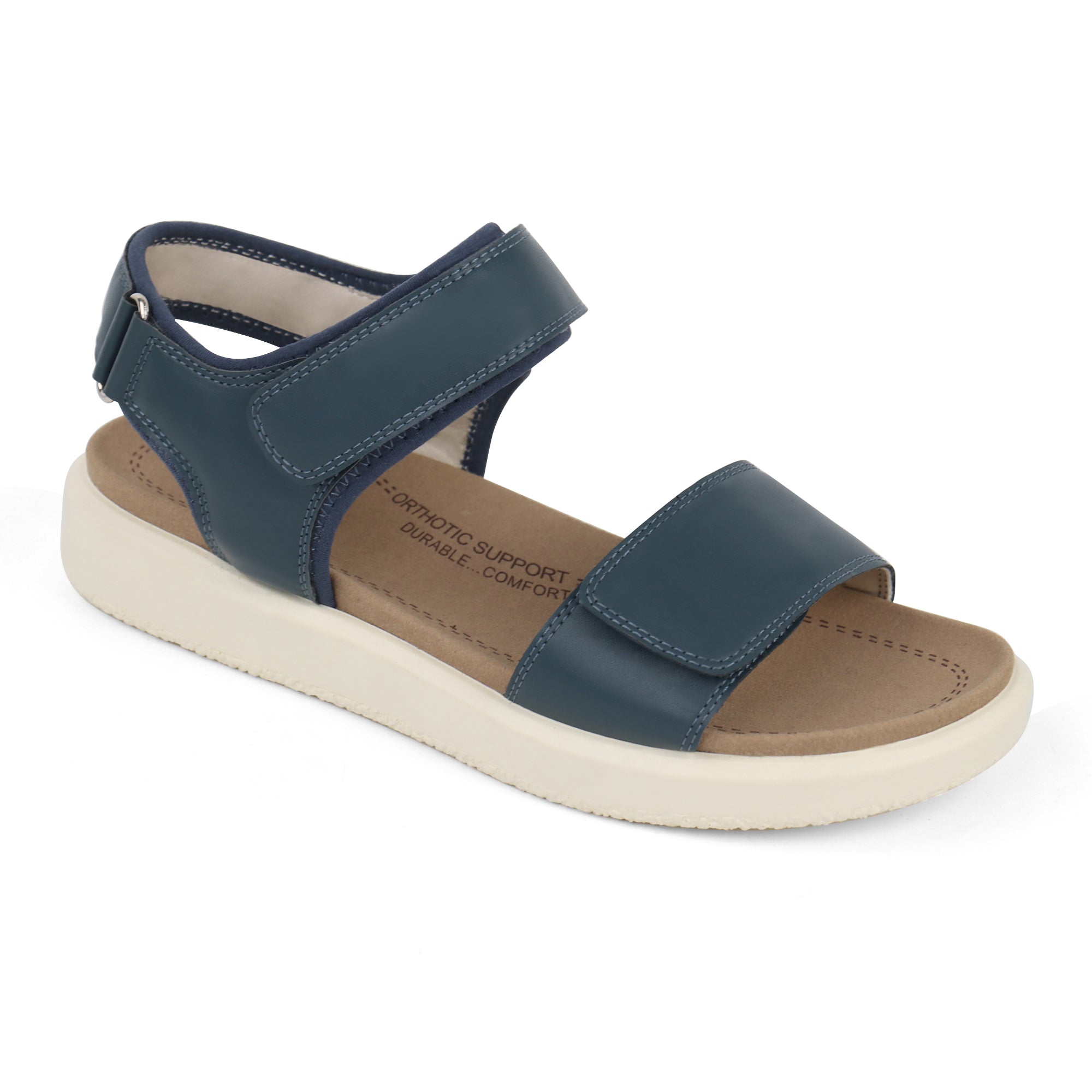 Beige Arch Support Sandals-Kelsey