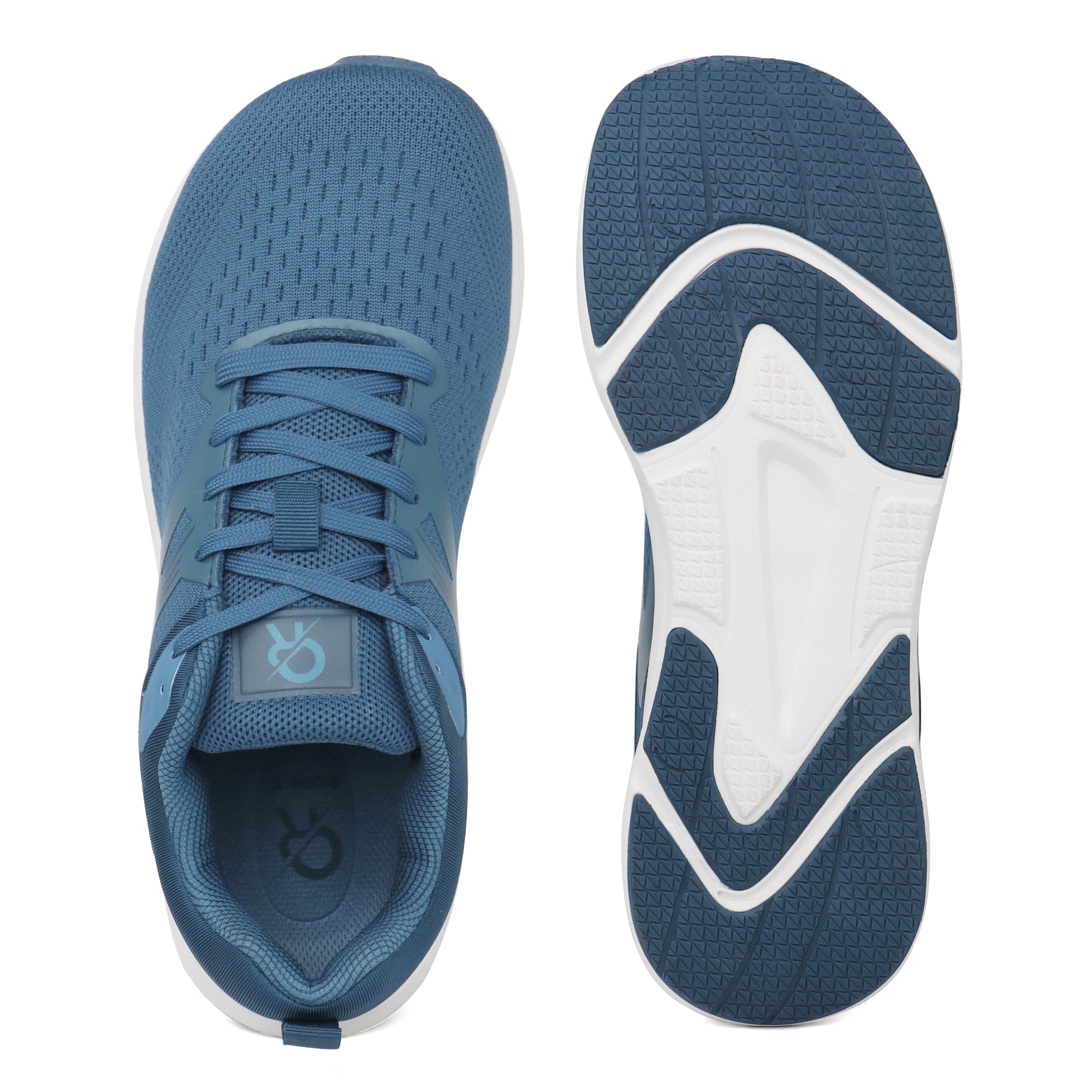 Navy Sneakers Wide Toe Box-Isaac