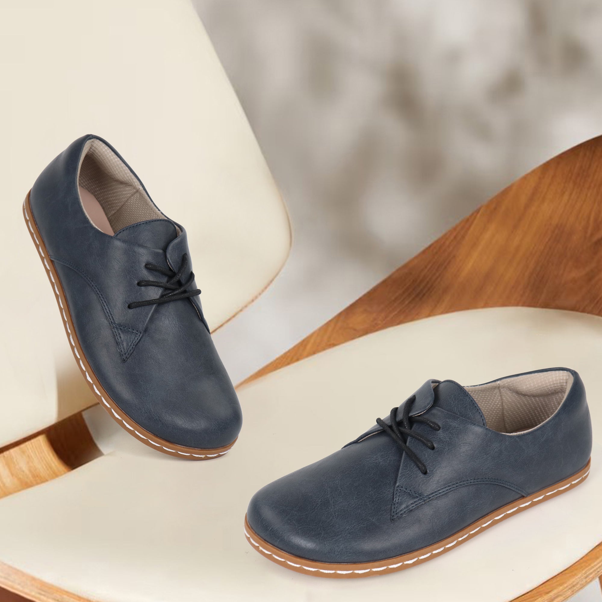 Ortho+rest Women Barefoot Shoes Zero Drop Oxford-Pamela Ortho+rest Women Barefoot Shoes Zero Drop Oxford-Pamela