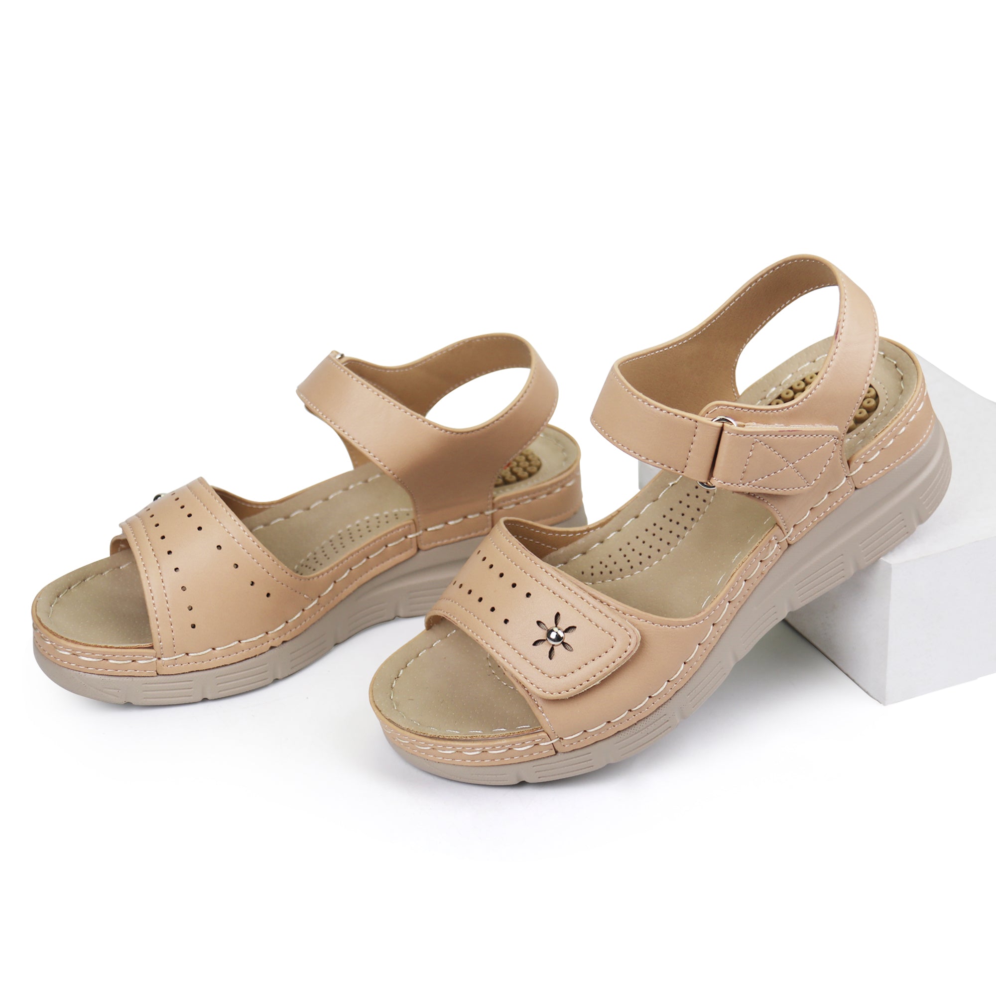 Nude Massage Sandals-Stella