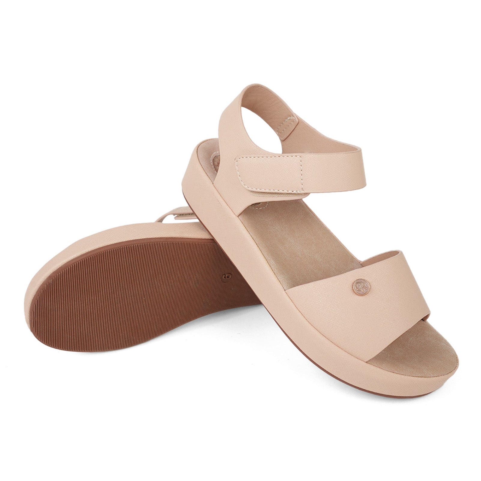 Black Massage Sandals-Maeve