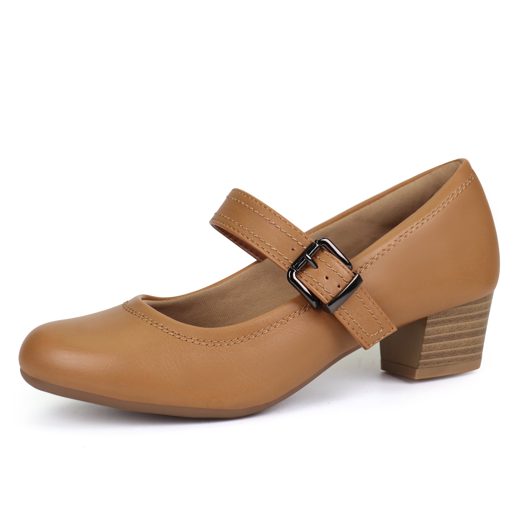 Ortho+rest Women Mary Janes Bunions Shoes Orthopedic Dress Shoes Low Chunky Heels Tan / 10 Ortho+rest Women Mary Janes Bunions Shoes Orthopedic Dress Shoes Low Chunky Heels Tan / 10