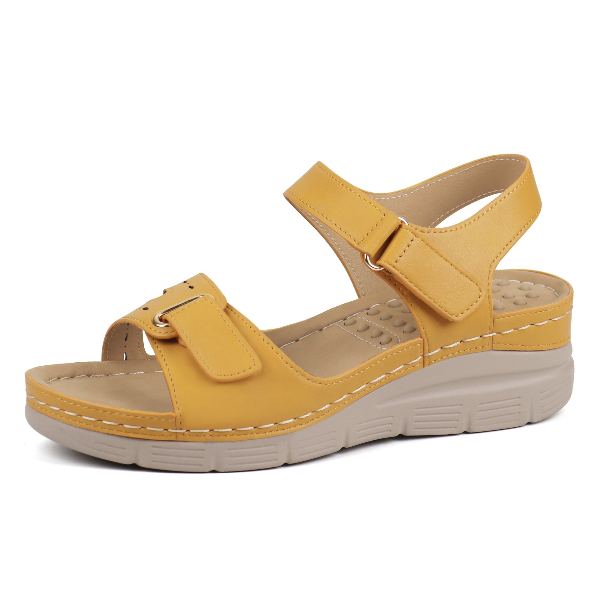 Yellow Massage Sandals-Scarlett