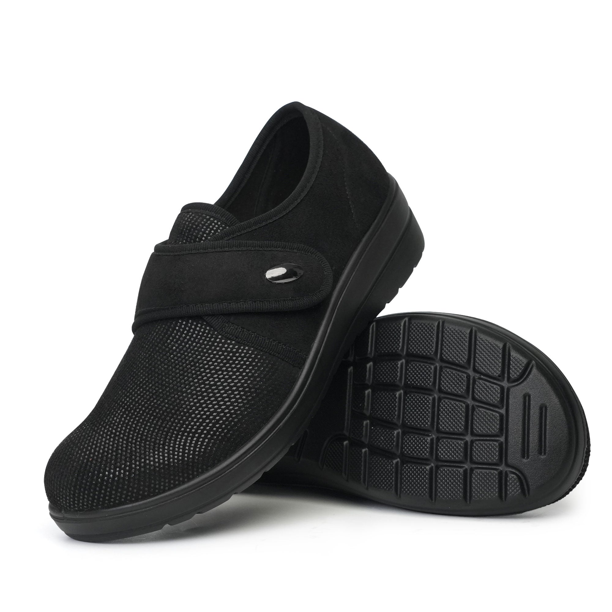 Black Walking Shoes-Elin