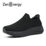 Zenenergy Black Walking Shoes - Cara
