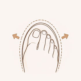 Do Your Toes Need More Room?