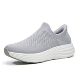 Grey Walking Shoes - Cara