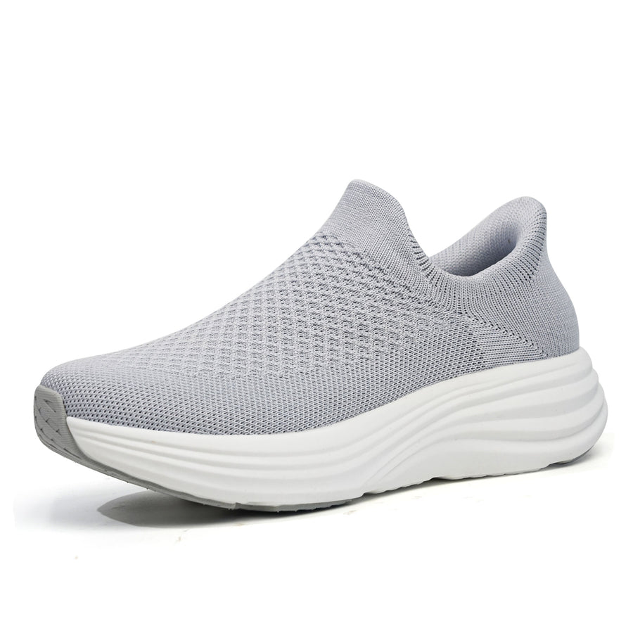 Grey Walking Shoes - Cara