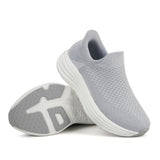 ZenEnergy Grey Walking Shoes - Cara